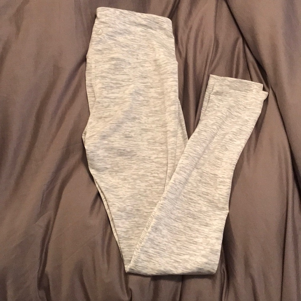 Space dye workout leggings